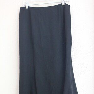 #420 Adrianna Papell Evening Essentials Black Skirt Size 14P